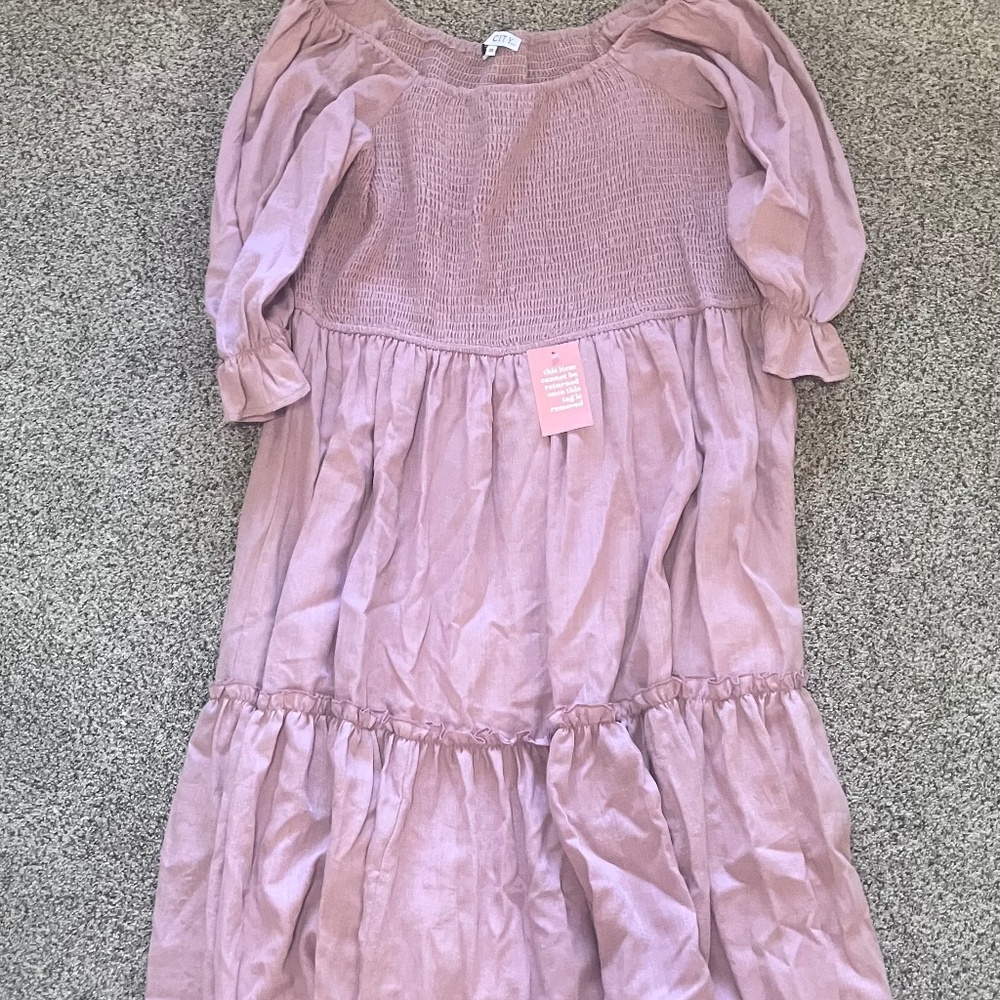 Ivy City Blush Pink Lani dress - Picture 3 of 3